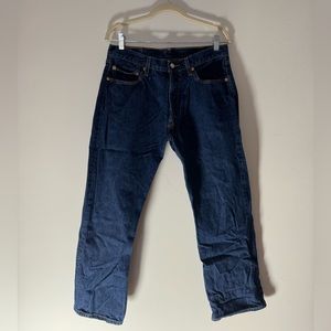 LEVIS 501 100%COTTON DARK BLUE JEANS